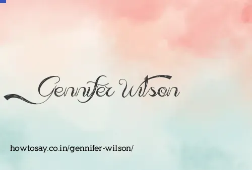 Gennifer Wilson