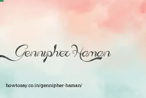 Gennipher Haman