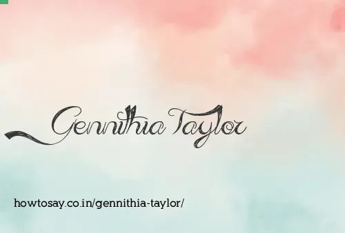 Gennithia Taylor