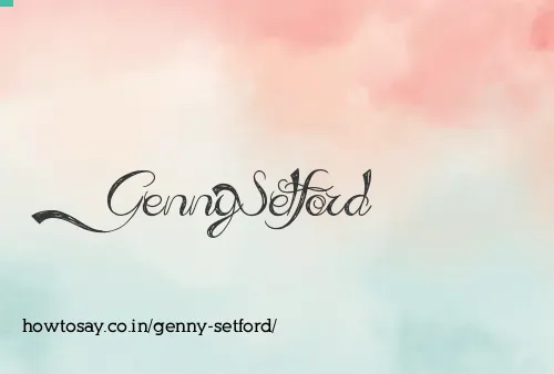 Genny Setford