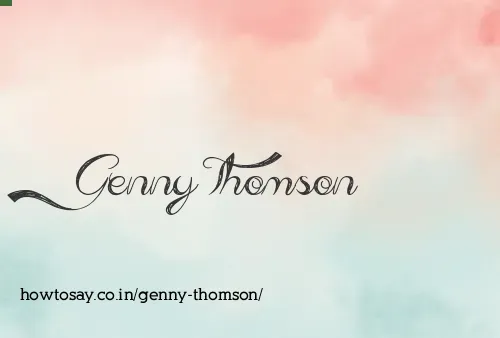 Genny Thomson