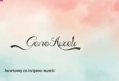Geno Aureli
