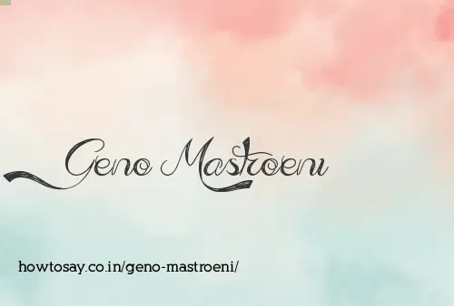 Geno Mastroeni