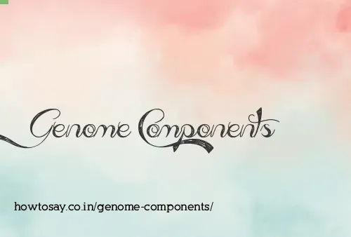 Genome Components