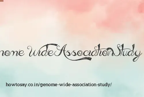 Genome Wide Association Study