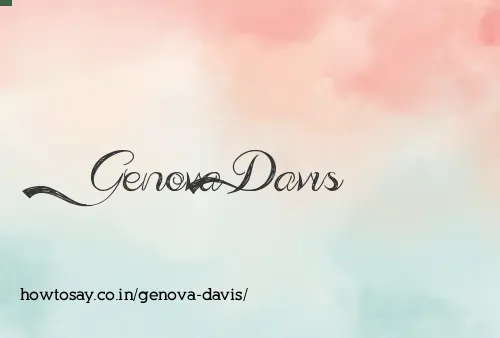 Genova Davis