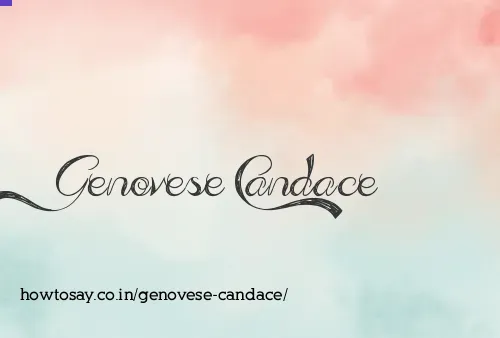 Genovese Candace