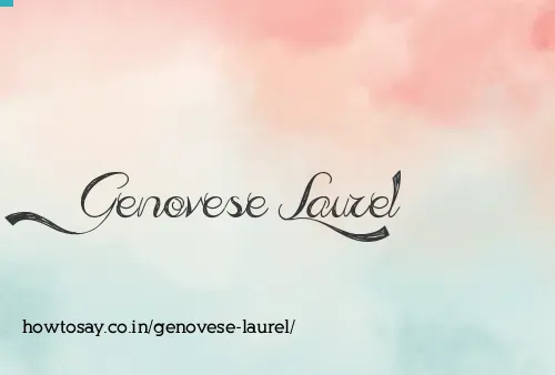 Genovese Laurel