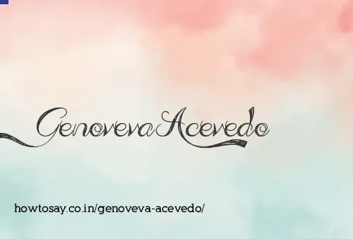 Genoveva Acevedo