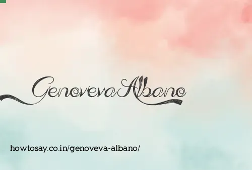 Genoveva Albano