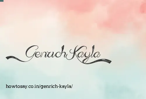Genrich Kayla
