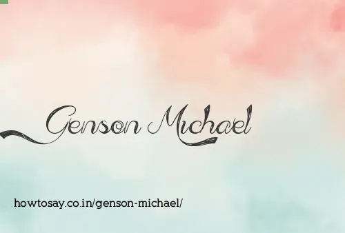 Genson Michael