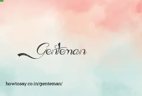 Genteman
