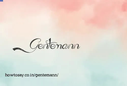 Gentemann