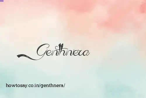 Genthnera