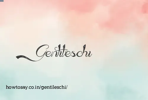 Gentileschi