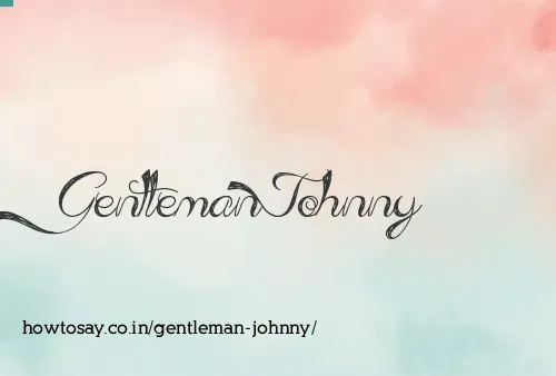 Gentleman Johnny