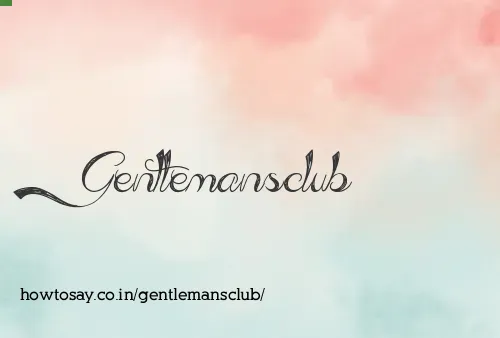 Gentlemansclub