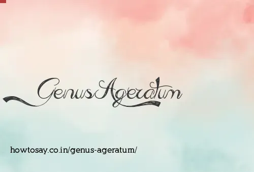 Genus Ageratum