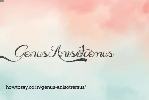 Genus Anisotremus