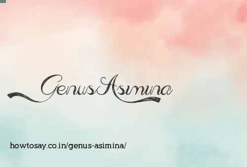 Genus Asimina
