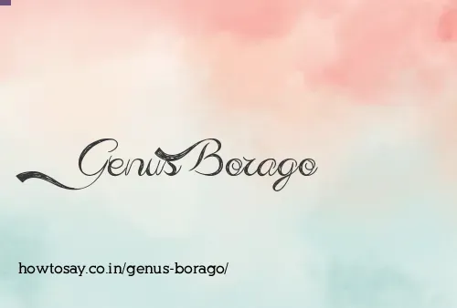 Genus Borago
