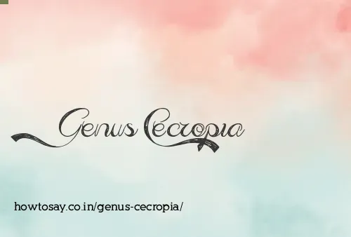 Genus Cecropia