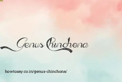 Genus Chinchona