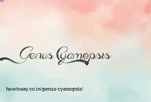 Genus Cyamopsis