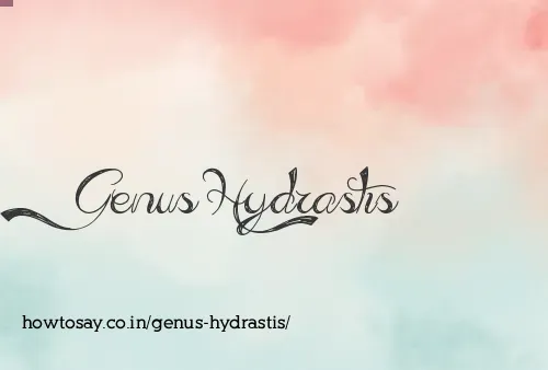 Genus Hydrastis