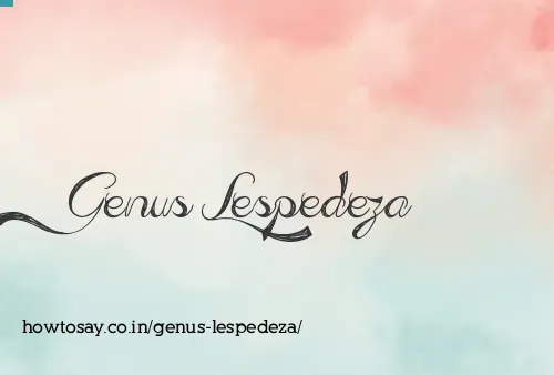 Genus Lespedeza