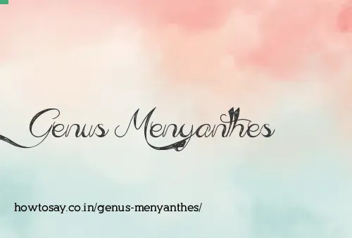 Genus Menyanthes