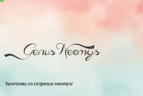 Genus Neomys