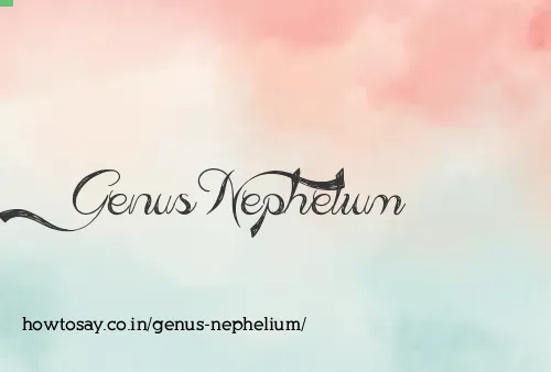 Genus Nephelium