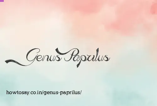 Genus Paprilus