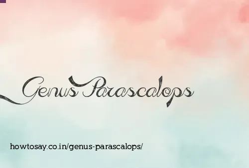 Genus Parascalops