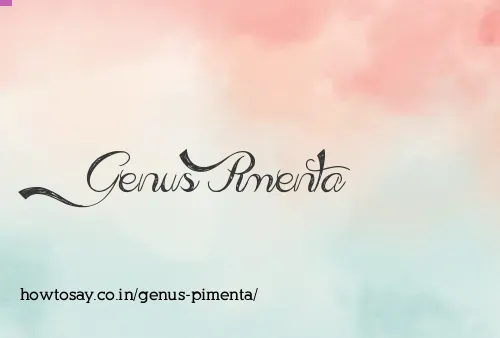 Genus Pimenta