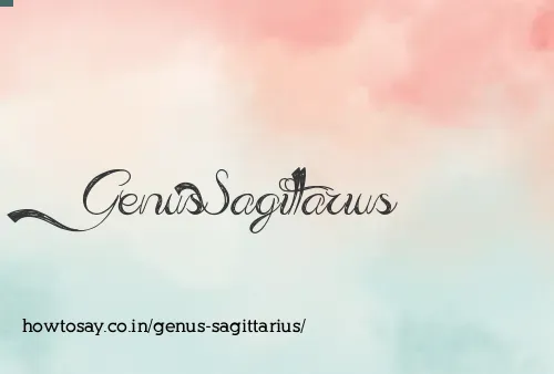Genus Sagittarius
