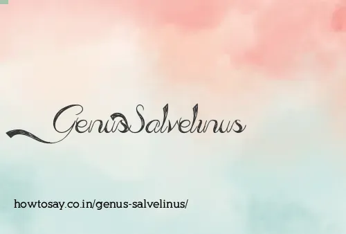 Genus Salvelinus
