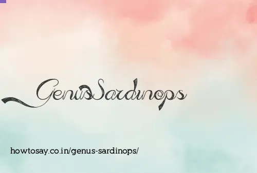Genus Sardinops