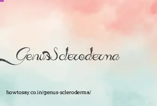 Genus Scleroderma