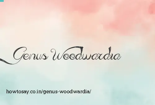 Genus Woodwardia