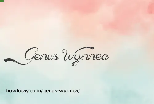 Genus Wynnea