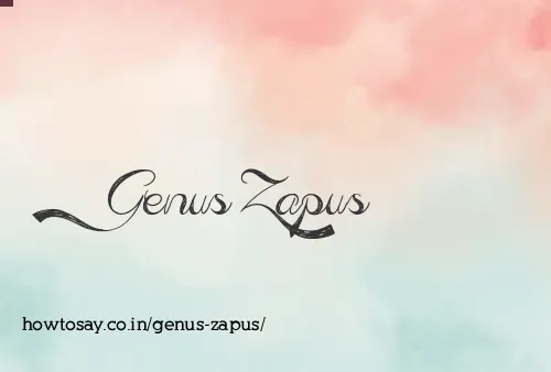 Genus Zapus