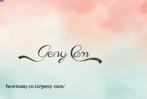 Geny Cam
