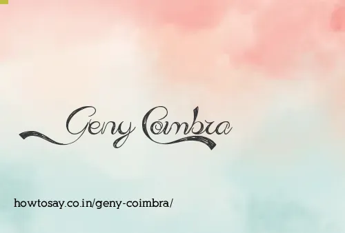 Geny Coimbra