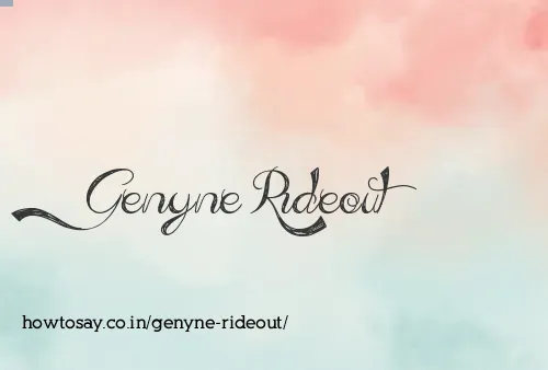 Genyne Rideout