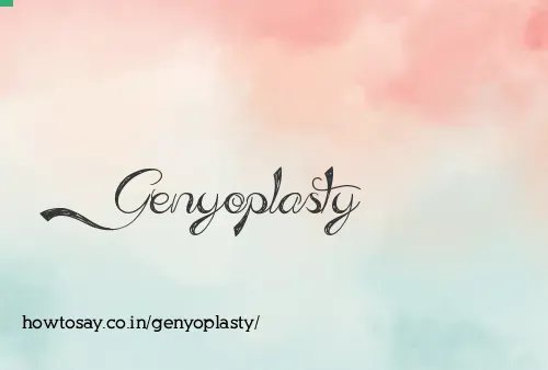 Genyoplasty