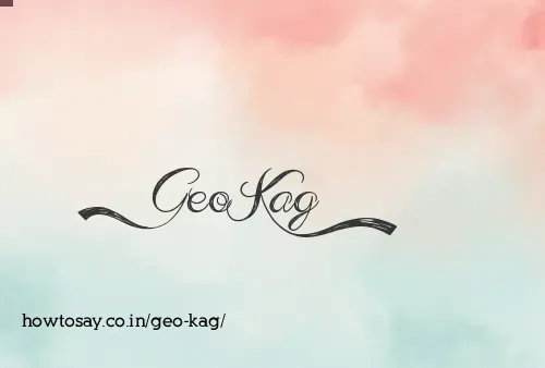 Geo Kag