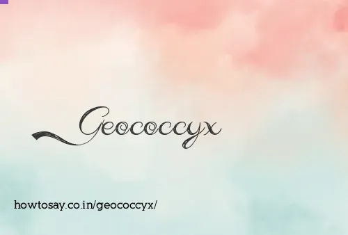 Geococcyx